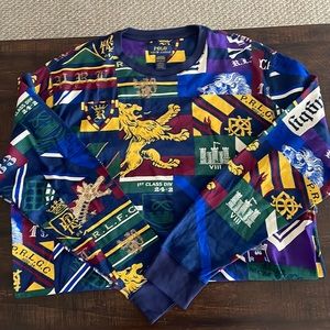 Long sleeve polo by Ralph Lauren size 2X